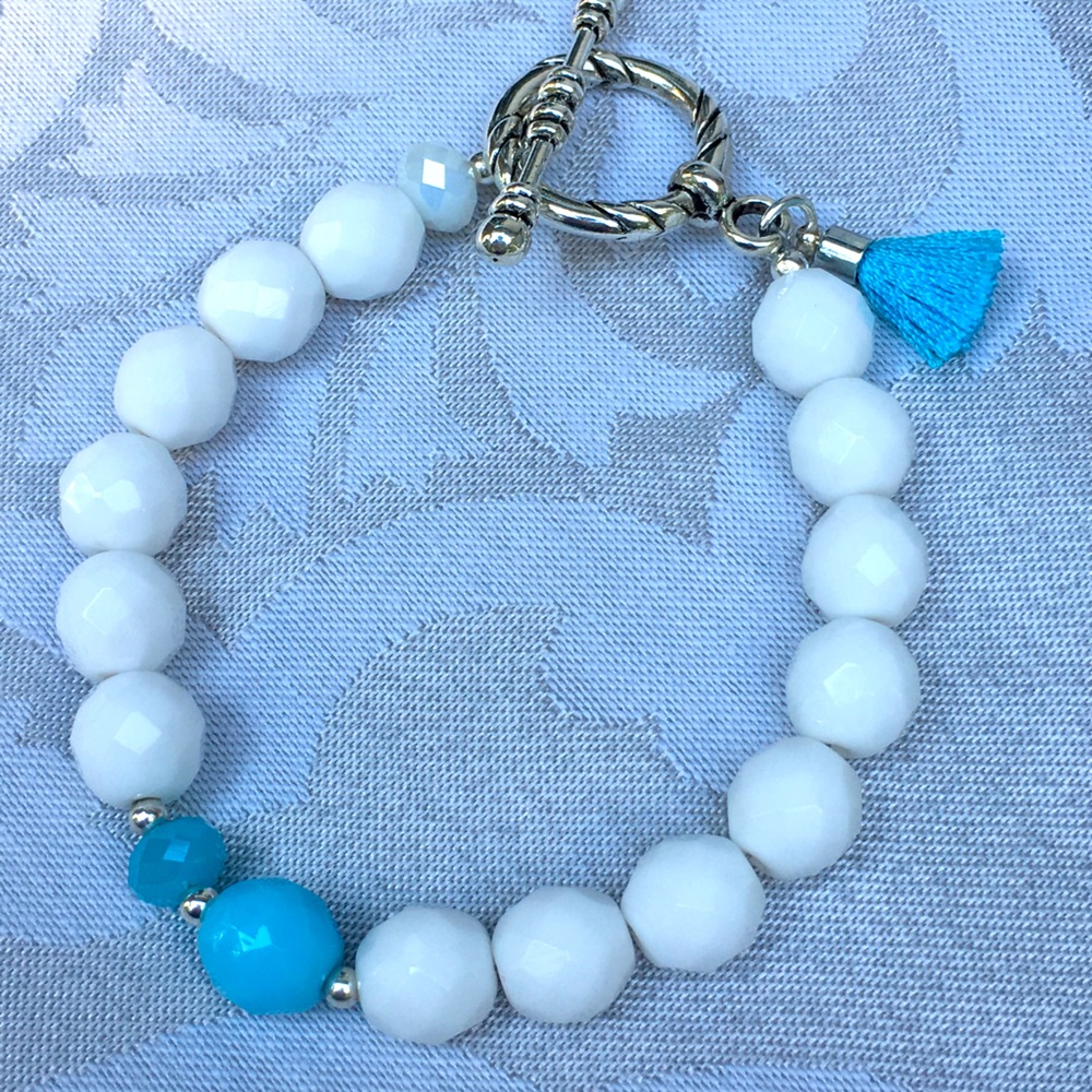 Tassel and Bead Bracelet